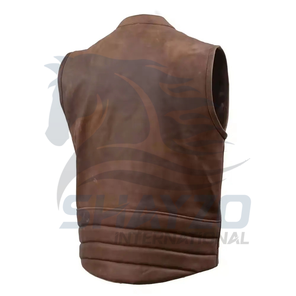 Men Leather Vest 1