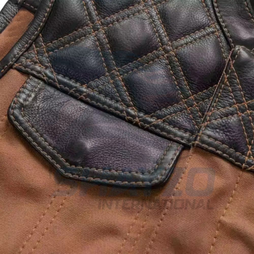 Men Leather Vest 2