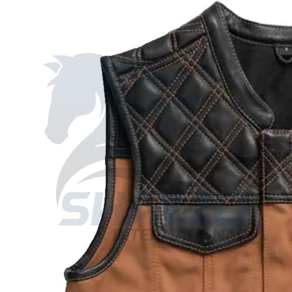 Men Leather Vest 4