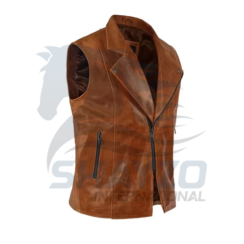 Men Leather Vest 1