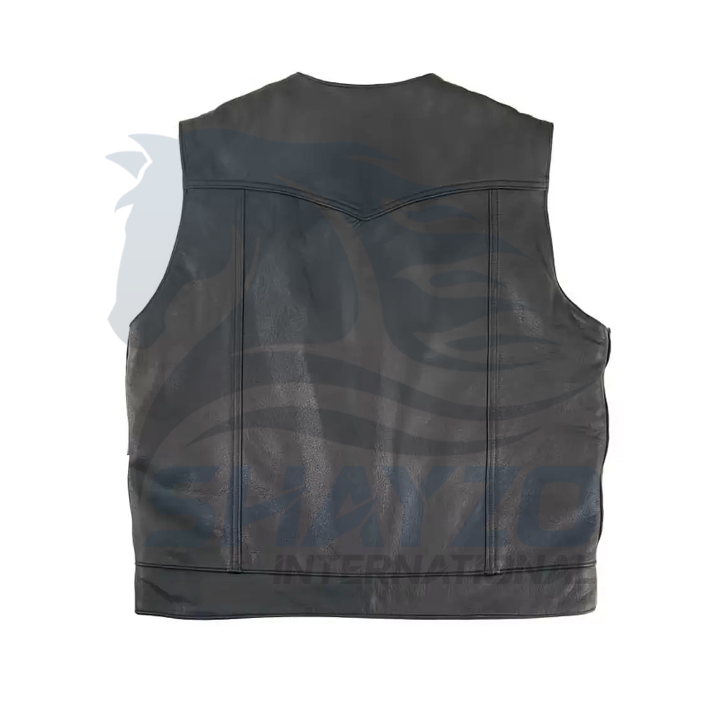 Men Leather Vest 2